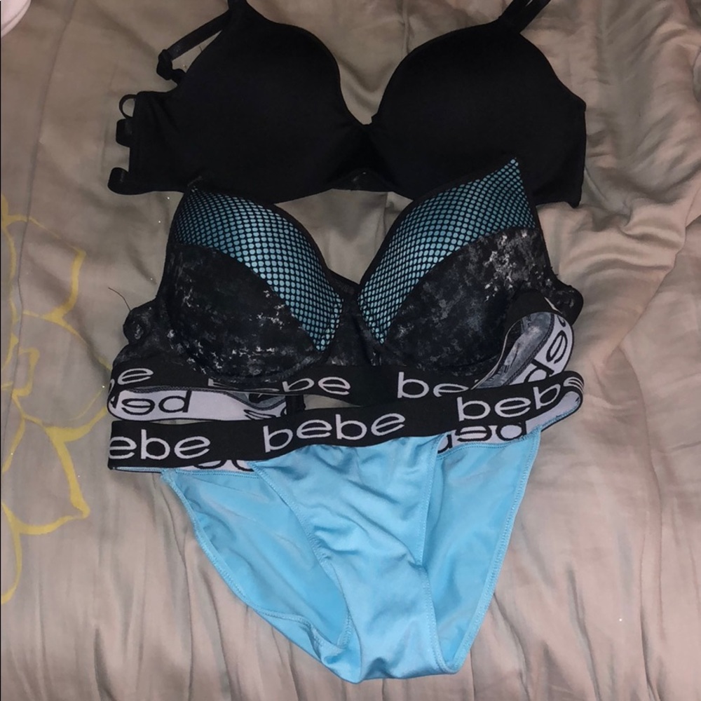 NWOT Bebe Bra&Underwear Set